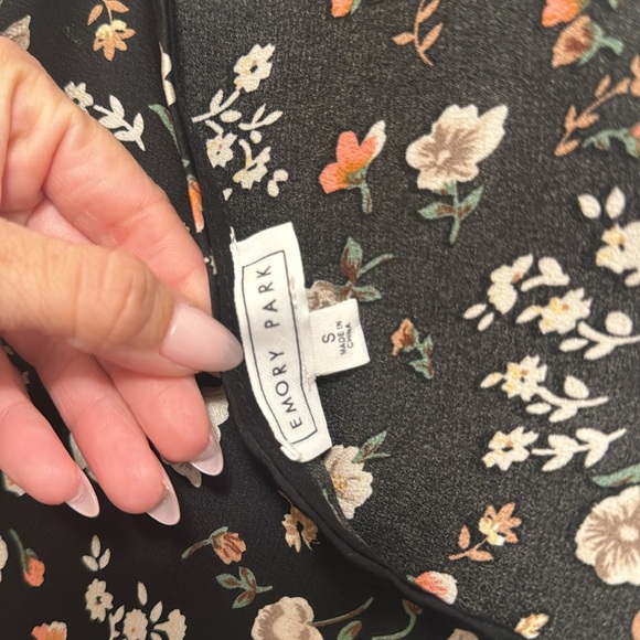 Satin Floral Maxi Dress - Picture 4 of 4